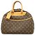 Borsa Louis Vuitton Monogram Deauville Marrone