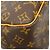 Borsa Louis Vuitton Monogram Deauville Marrone - vista 10