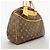 Borsa Louis Vuitton Monogram Deauville Marrone - vista 2