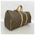 Louis Vuitton Boston Monogram Keepall 55 Marrone - vista 2