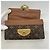 Louis Vuitton Monogram Etoile Portefeuille Sarah Long Wallet Castaño - vista 6