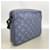 Borsa a tracolla Louis Vuitton Monogram Shadow Duo Blu navy - vista 2