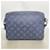 Borsa a tracolla Louis Vuitton Monogram Shadow Duo Blu navy - vista 8