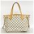 Borsa Tote Louis Vuitton Damier Azur Neverfull PM Bianco - vista 12