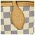 Borsa Tote Louis Vuitton Damier Azur Neverfull PM Bianco - vista 6