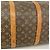 Borsa Louis Vuitton Boston Monogram Keepall 55 Marrone - vista 11