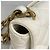 Timeless Borsa a tracolla Chanel Matelassé Chain in bianco - vista 7