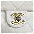 Timeless Borsa a tracolla Chanel Matelassé Chain in bianco - vista 9