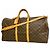 Louis Vuitton Boston Monogram Keepall Bandoulière 60 Marrone