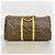 Louis Vuitton Boston Monogram Keepall Bandoulière 60 Marrone - vista 12
