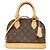 Borsa Louis Vuitton Alma BB Monogram Marrone