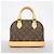 Borsa Louis Vuitton Alma BB Monogram Marrone - vista 10
