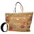 Borsa Tote Louis Vuitton Monogram Neverfull Inside Out GM Marrone Beige