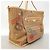 Borsa Tote Louis Vuitton Monogram Neverfull Inside Out GM Marrone Beige - vista 2