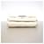 Cartera tríptico Chanel en blanco - vista 2