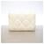 Cartera tríptico Chanel en blanco - vista 9