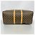 Borsa Boston Louis Vuitton Monogram Keepall 55 Marrone - vista 3