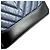 Borsa a tracolla Chanel Gabrielle de Small Hobo V-stitch Chevron in pelle di vitello Nero Blu navy - vista 10