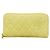 Chanel Matelassé Long Wallet Gelb