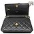 Timeless Portafoglio Chanel Matelassé Classic Chain Nero - vista 8