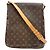 Borsa a tracolla Musette Louis Vuitton Marrone