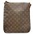 Borsa a tracolla Musette Louis Vuitton Marrone - vista 2