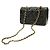 Borsa a Spalla Chanel Diana Matelassé Nero - vista 3