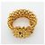 Bracciale con charm Chanel placcato oro con motivo Lion Coco Mark D'oro - vista 3