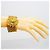 Bracciale con charm Chanel placcato oro con motivo Lion Coco Mark D'oro - vista 6