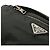 Borsa a tracolla in nylon grigio Prada Marrone - vista 7
