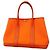 Hermès Bolsa Hermes Garden TPM Toile Officier Sanguine Vermelho