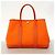 Hermès Bolsa Hermes Garden TPM Toile Officier Sanguine Vermelho - vista 13