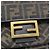 Borsa a tracolla Fendi Zucca Baguette Chain Medium Marrone - vista 2