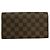 Louis Vuitton Damier Ebene Long Wallet Braun - Ansicht 2