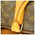 Louis Vuitton Monogram Keepall Bandoulière 45 Marrone - vista 7