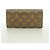 Cartera Long Sarah Monogram Louis Vuitton Castaño - vista 7