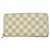Cartera Zippy Louis Vuitton Damier Azur Blanco