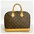 Bolsa Louis Vuitton Alma Monogram - Marrom - vista 9