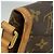 Borsa a Spalla Louis Vuitton Monogram Menilmontant PM Marrone - vista 7