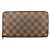 Louis Vuitton Damier Zippy Organizer Long Wallet N60003 Ebene Damier ebene