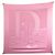 NUOVO FULLETTO DI SETA ROSA CHRISTIAN DIOR 90 LOGO DIOR