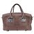 NUOVA BORSA A MANO BARBARA BUI WEEKEND PELLE SCAMOSCIATA MARRONE - vista 2