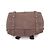 NUOVA BORSA A MANO BARBARA BUI WEEKEND PELLE SCAMOSCIATA MARRONE - vista 9