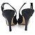 SCARPE LOUIS VUITTON CATHERINE MONOGRAM MINI LIN 39 SLINGBACKS Nero - vista 5