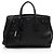 Saint Laurent Grained Calfskin Sac De Jour Supple Medium Tote Schwarz