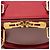 Borsa Louis Vuitton Monogram Vernis Alma BB Rosso - vista 9