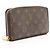 Louis Vuitton Monogram Canvas Zippy Wallet Braun - Ansicht 2