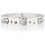 Gucci Ghost Ring aus Sterlingsilber - Größe 6 1/2 Metallisch
