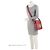 Messenger in pelle con logo Gucci Rosso - vista 5