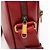 Messenger in pelle con logo Gucci Rosso - vista 9
